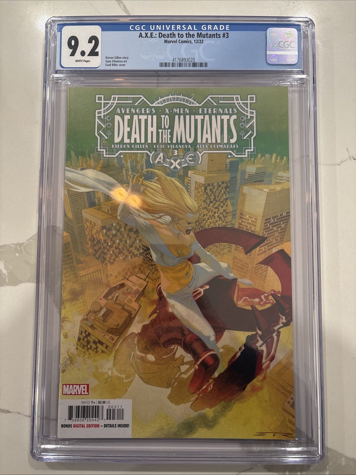 A.X.E.: DEATH TO THE MUTANTS #3 - 2022 Marvel Comics CGC 9.2, photo