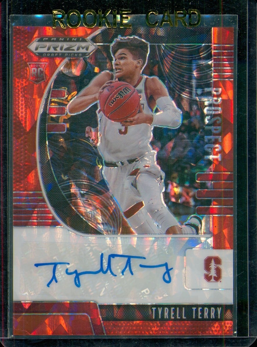 2020-21 Panini Prizm - PA-TT Tyrell Terry Autographs Red Ice Prizm, photo