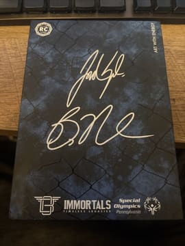 Bo Nickal x Jordan Spector Immortals Limited Edition Rookie Card 182/2178, photo 4