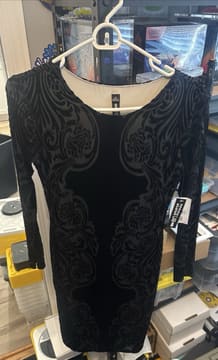 Design Lab Black/Noir Womens Dress with Tags Size Medium