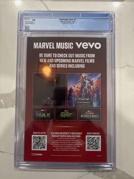 Fantastic Four #1 - 2023 Marvel Comics - Campbell Variant Cover A - CGC 9.8, photo 2
