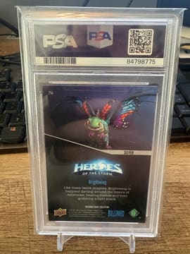 2023 Upper Deck Blizzard Legacy - #156 - Brightwing - Silver - PSA 9, photo 2