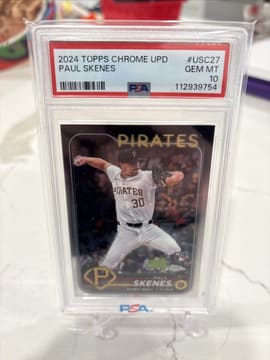 2024 Topps Chrome UPD Paul Skenes #USC27 PSA 10
