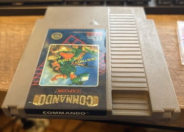 Commando (Nintendo NES, 1988) CART ONLY! TESTED & CLEANED!, photo 3