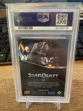 2023 Upper Deck Blizzard Legacy - #60 Fenix - Silver - StarCraft - PSA 10, photo 2