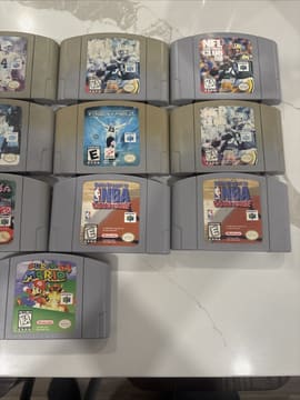 Lot Of 13 N64 Authentic Games - Tested and Working, photo 3